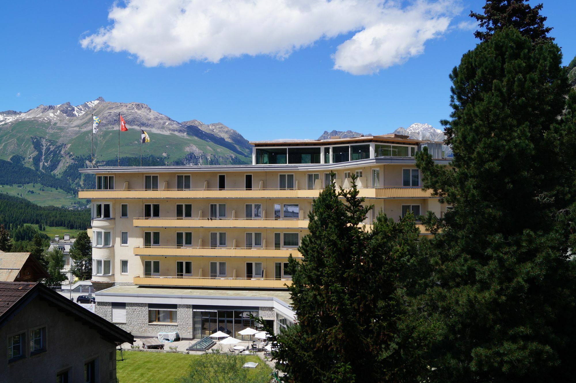 Hotel Schweizerhof Pontresina Exteriör bild